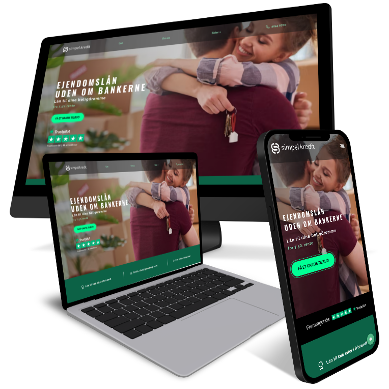 Sitio web de Simpel Kredit
